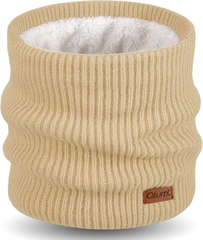 Oliumt Neck Warmer for men,Winter Neck Gaiters Face Scarf Women Windproof Warm Fleece Scarves Gaiter for Cold Weather - Image 1